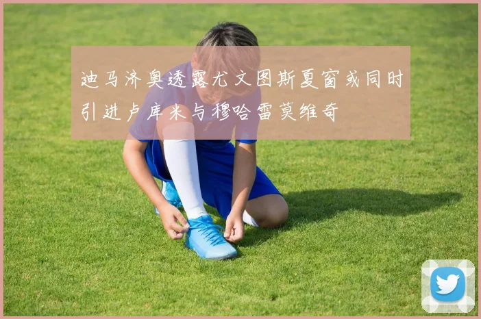 迪马济奥透露尤文图斯夏窗或同时引进卢库米与穆哈雷莫维奇